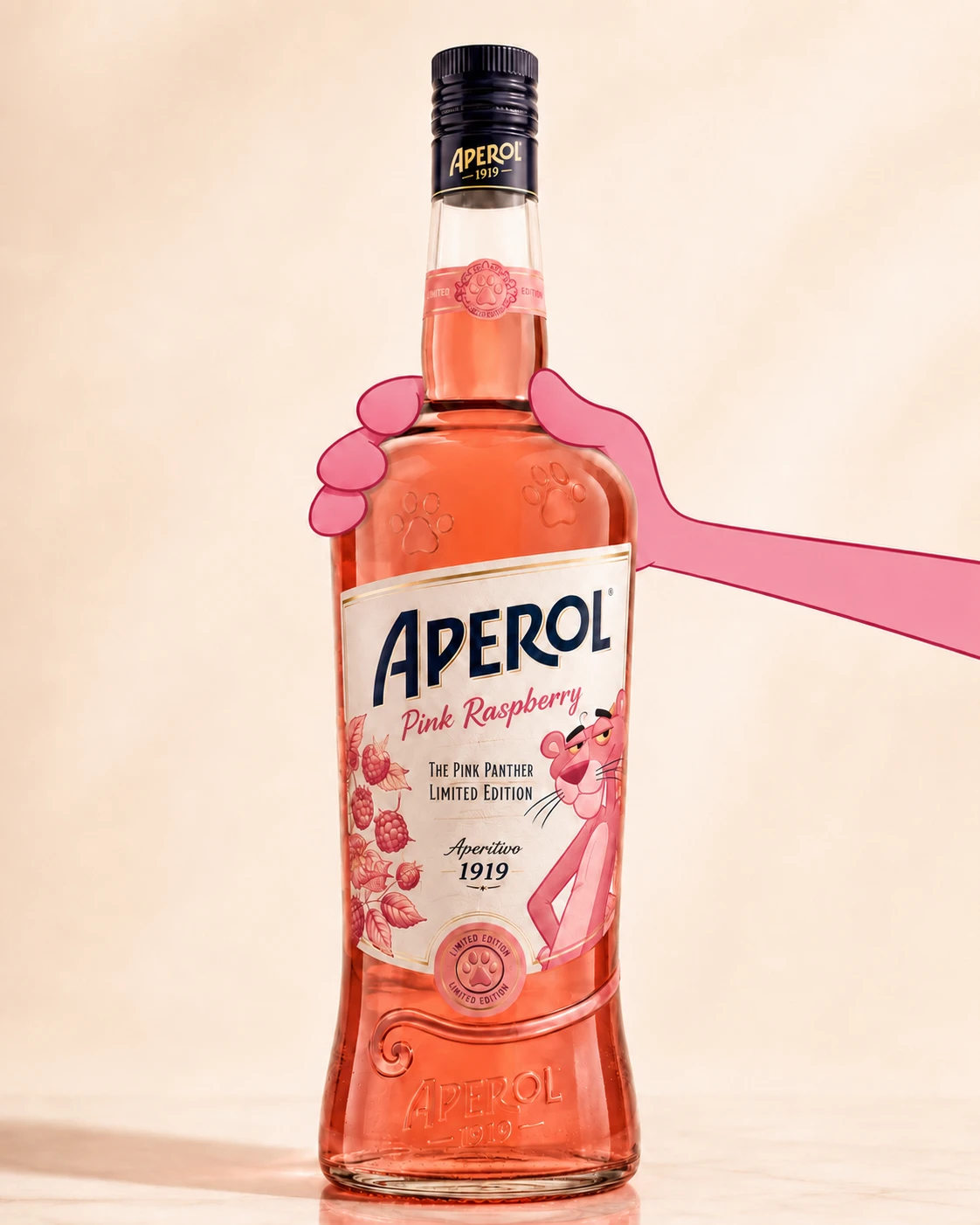 Aperol × Pink Panther — Pink Raspberry