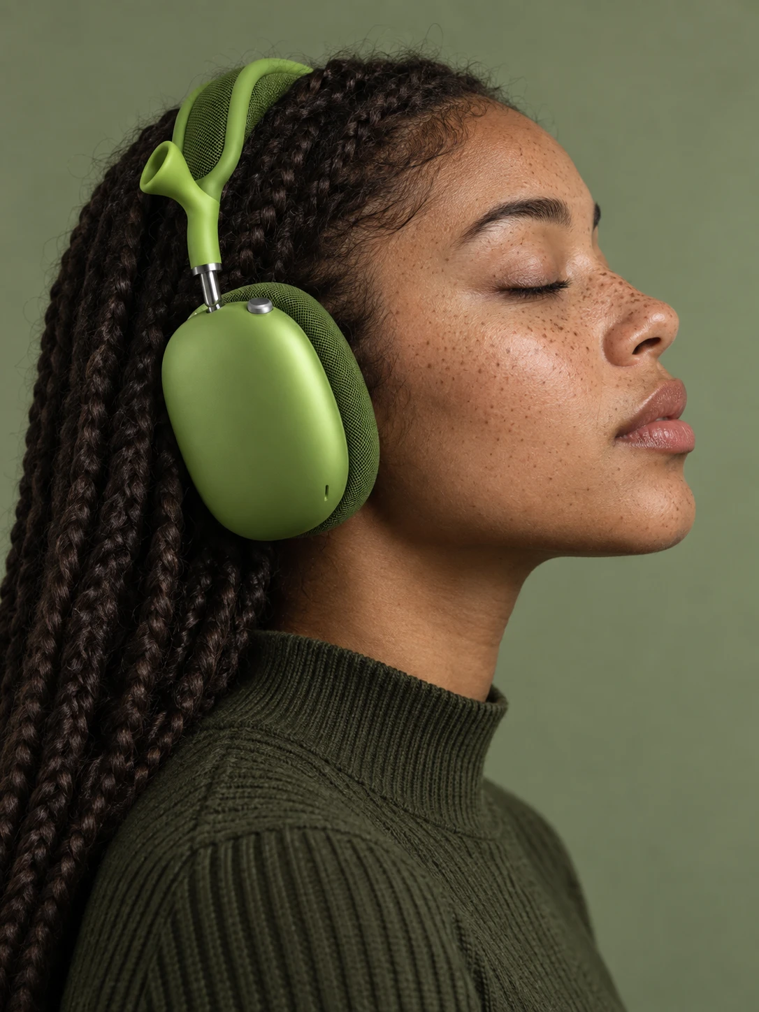 Apple × Shrek — AirPods Max
