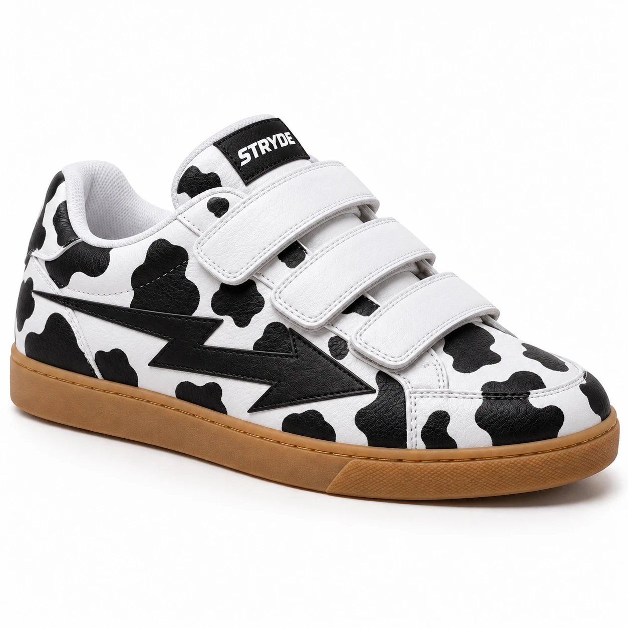 Stryde — Cow-print sneaker